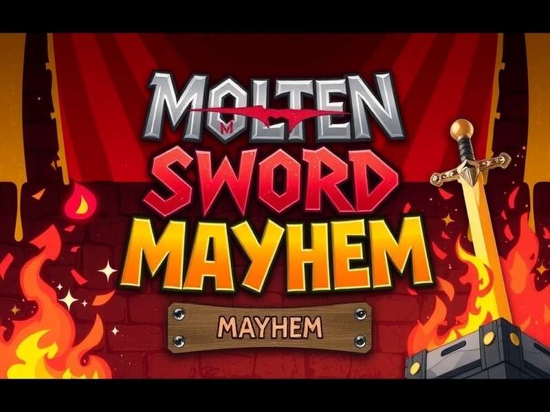 Molten Sword Mayhem Game Banner